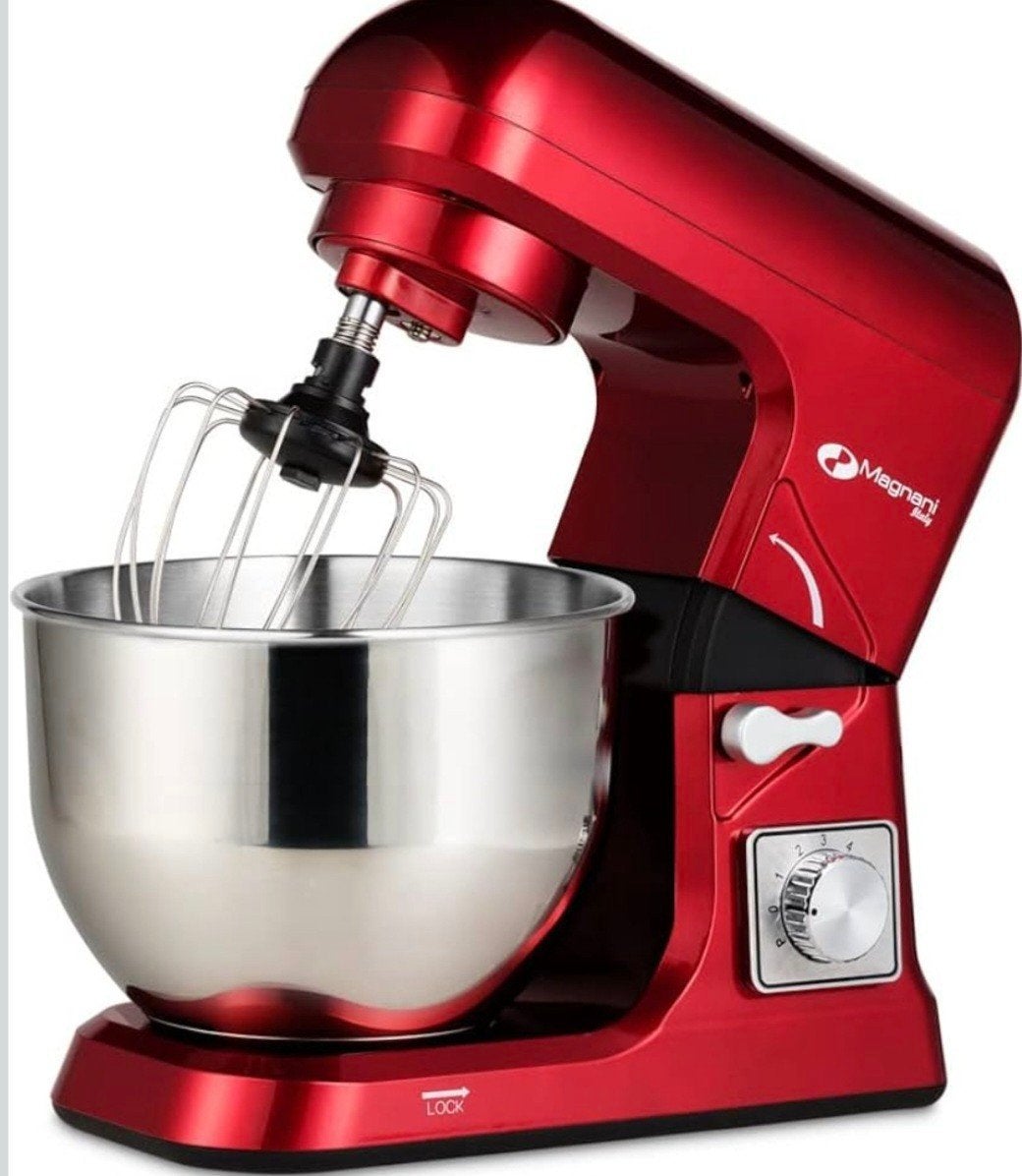 so good like new Magnani Italian Kitchen Mixer - Rode Keuken, Witgoed en Apparatuur, Ophalen, 4 liter of meer, Nieuw, 3 snelheden of meer