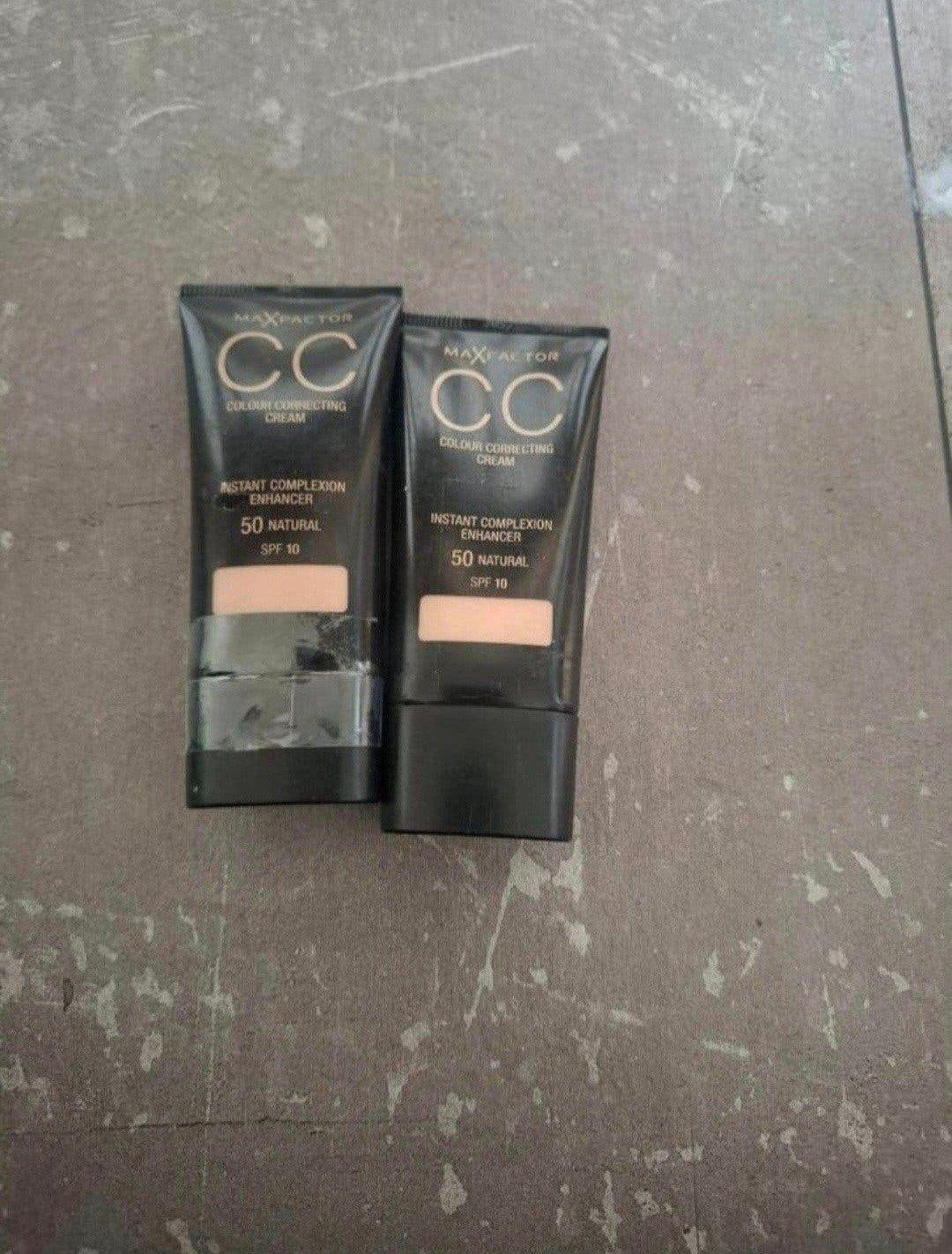 2 nieuwe verpakkingen Max Factor Max Factor CC (advr 442), Overige kleuren, Gehele gezicht, Nieuw, Ophalen of Verzenden