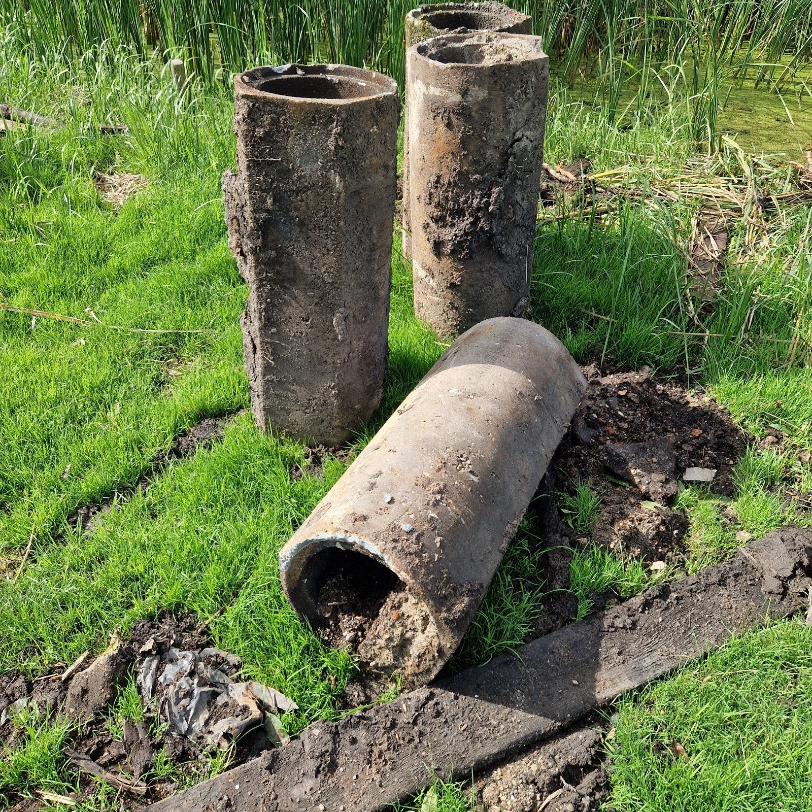 betonduikers duikerbuis, Ophalen, Pvc, Minder dan 2 meter, 80 mm of meer