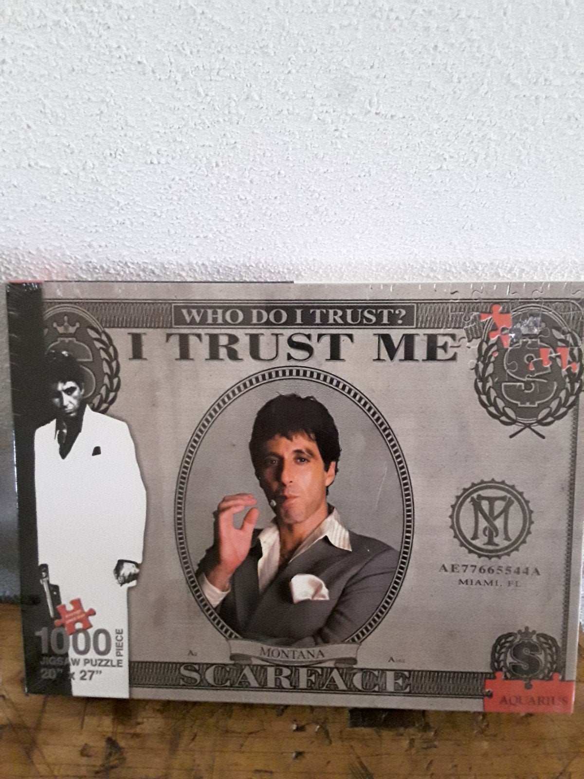 Nieuwe Aquarius Scarface puzzel, Ophalen of Verzenden, 500 t/m 1500 stukjes, Nieuw, Legpuzzel