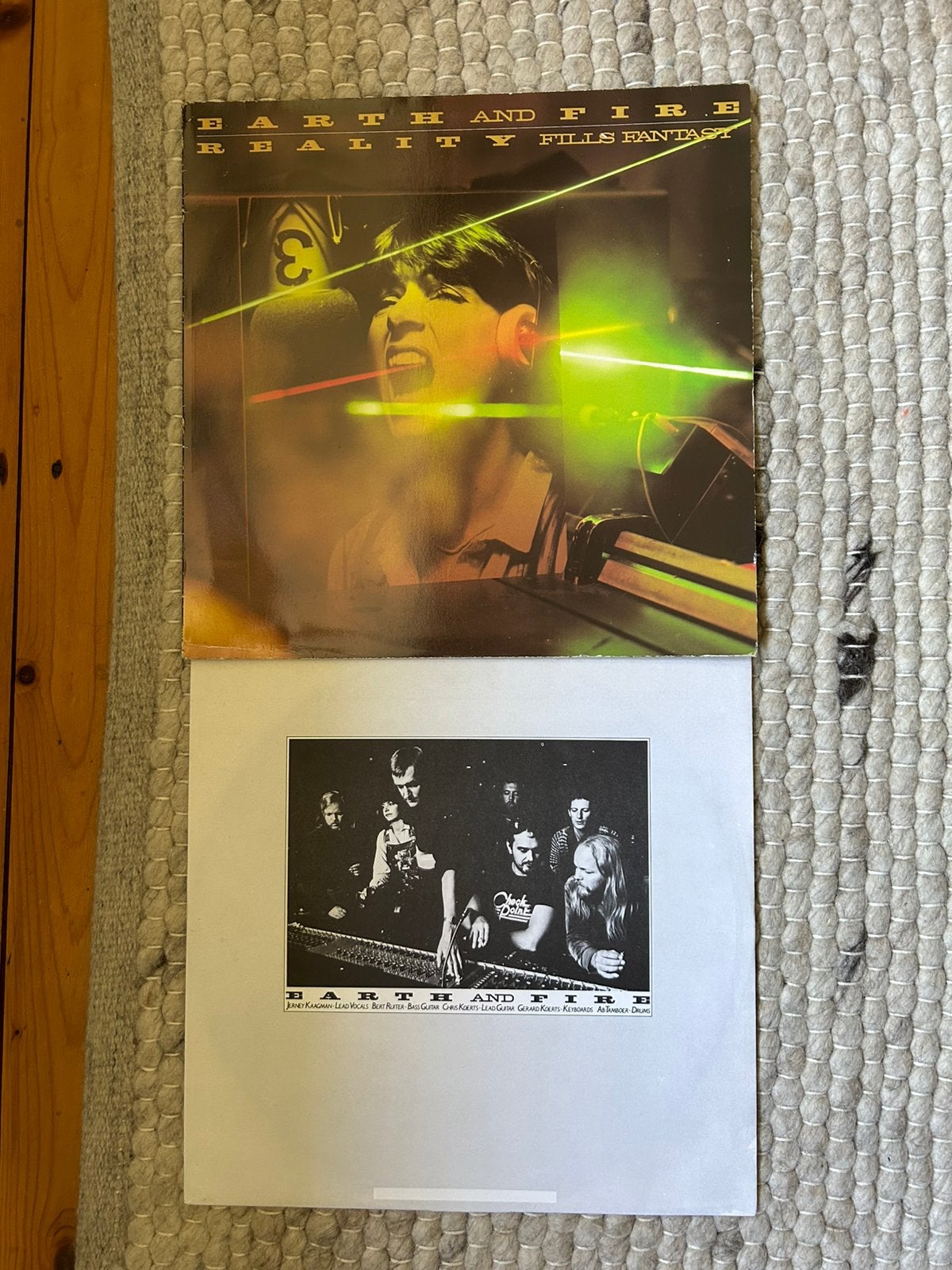 LP EARTH AND FIRE REALITY FILLS FANTASY UIT 1980, LP, Pop, Ophalen of Verzenden, Zo goed als nieuw