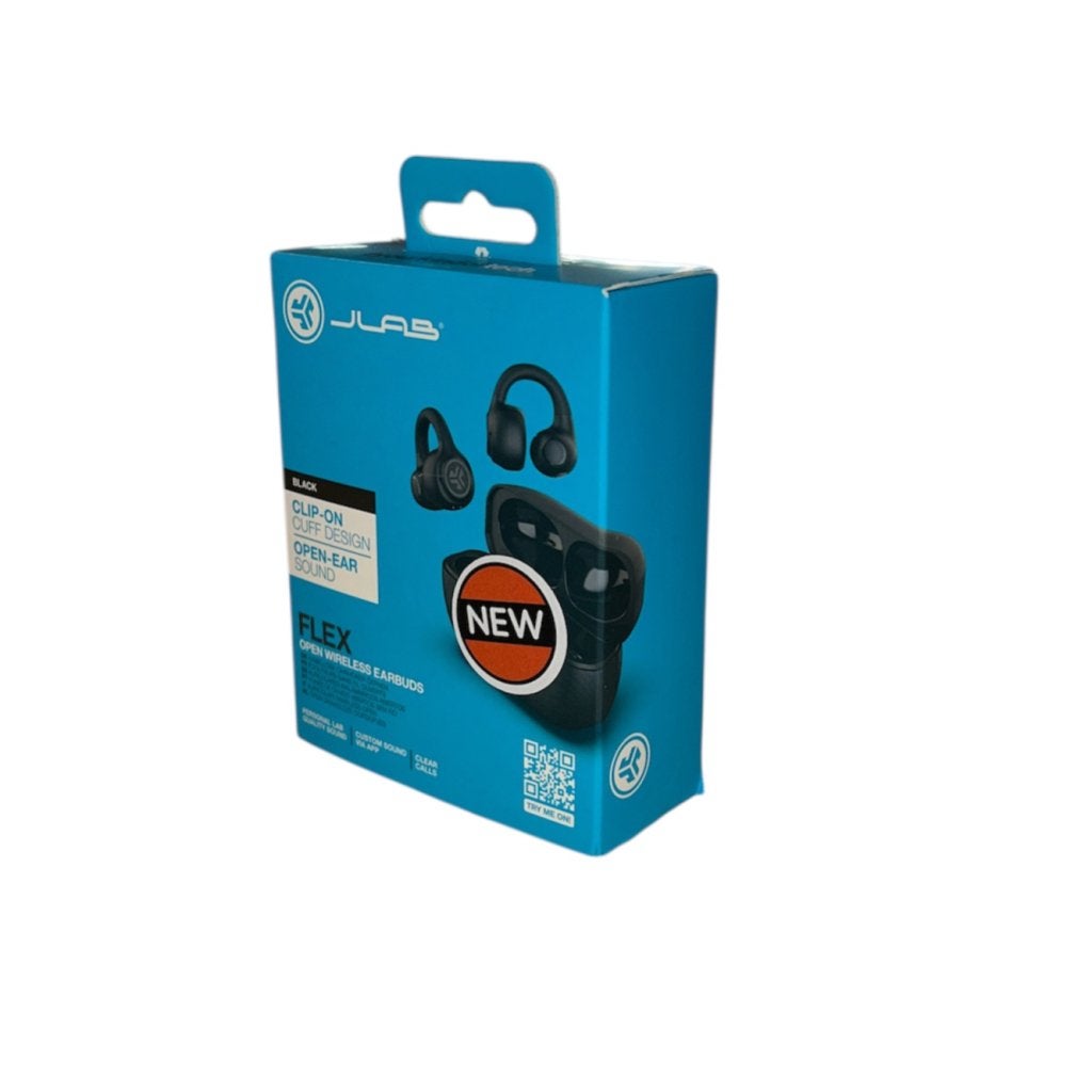 Jlab Flex Earbuds, Zwart/Black| Nieuw In Verpakking