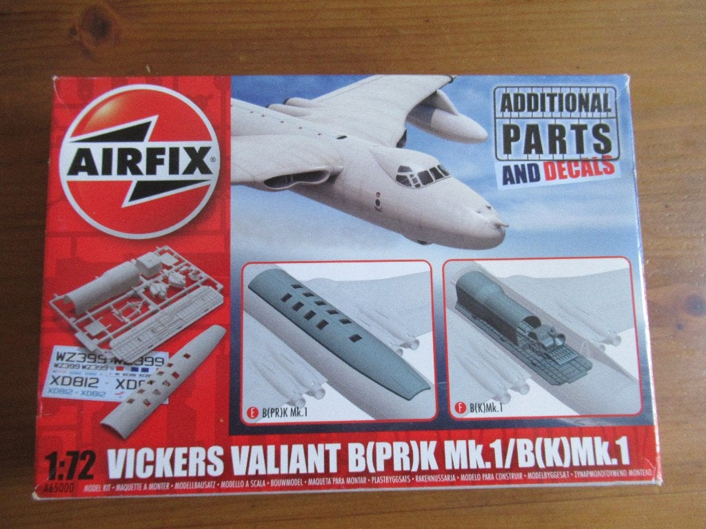 Vickers Valiant - additional parts & decals (Airfix 1/72), Hobby en Vrije tijd, Modelbouw | Vliegtuigen en Helikopters, Overige merken