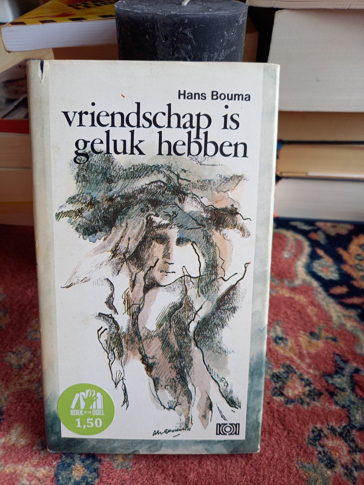Vriendschap is geluk hebben- Hans Bouma, Boeken, Romans, Ophalen