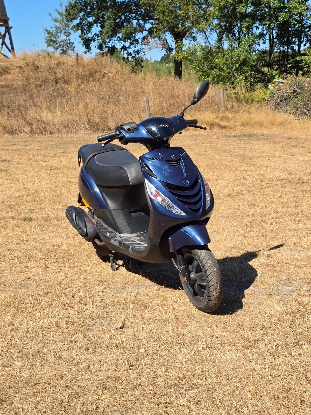 piaggio zip 50cc brom 4t 2v blauw, Ophalen, Gebruikt, Overige typen, Piaggio