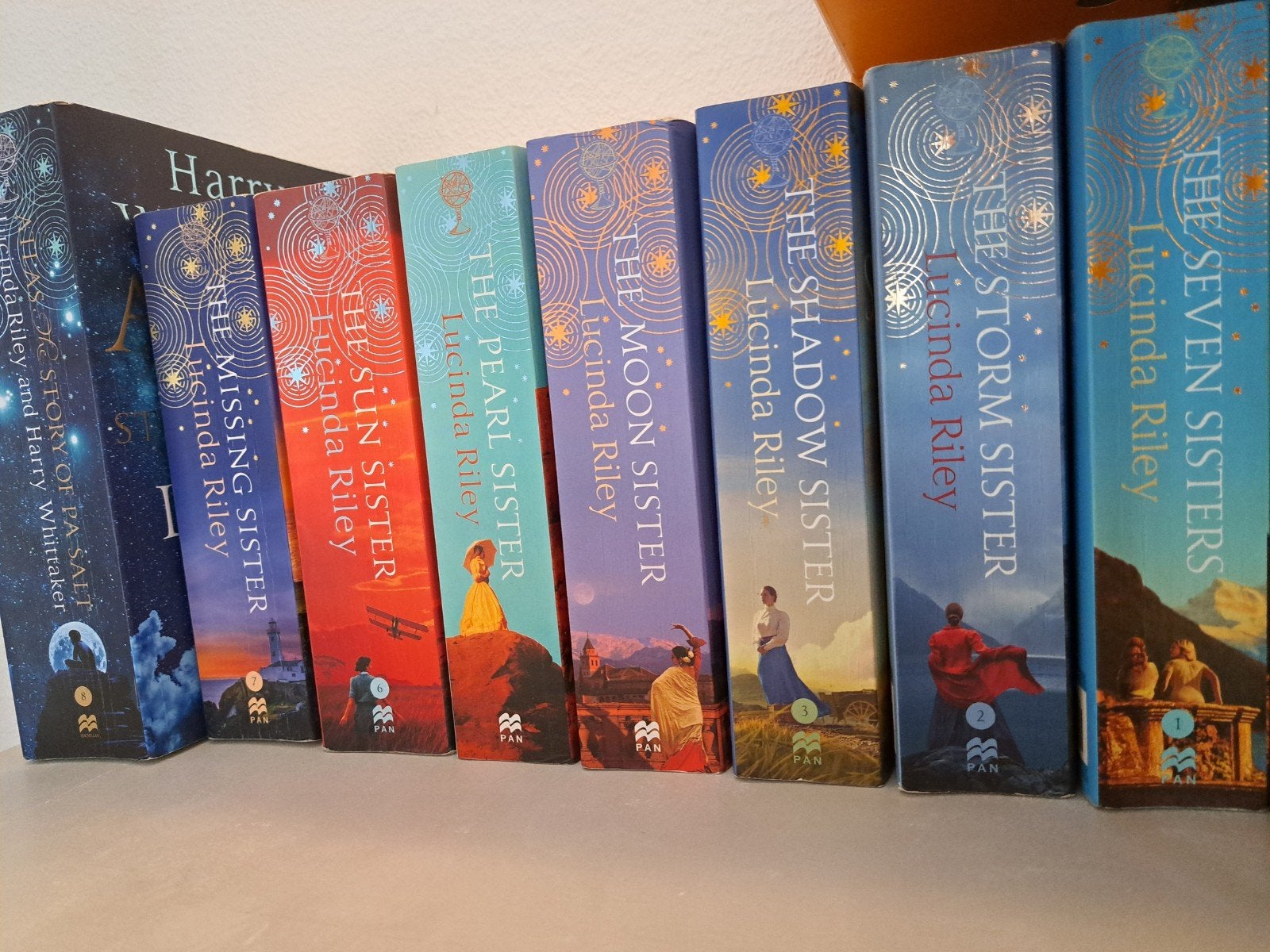Hele serie Lucinda Riley - De Zeven Zussen (Engels), Ophalen, Gelezen, Lucinda Riley