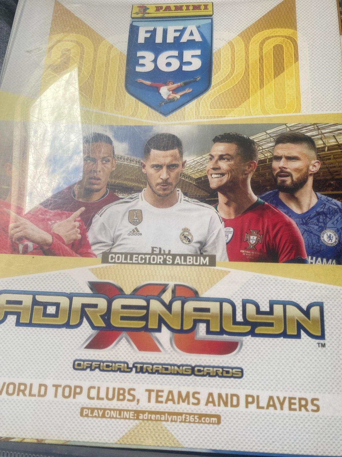Panini FIFA 365 Adrenalyn XL Collector's Album met kaarten, Ophalen of Verzenden, Gebruikt, Buitenlandse clubs, Spelerskaart
