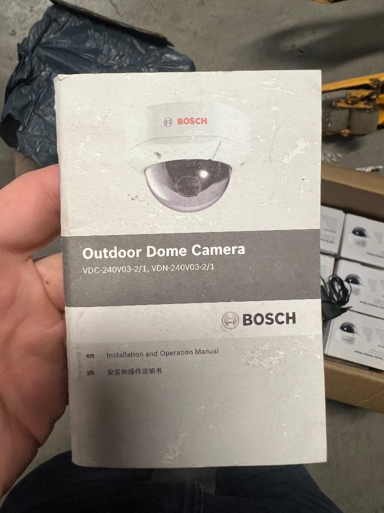 Bosch VDC Series cameraset, Ophalen, Gebruikt, Buitencamera