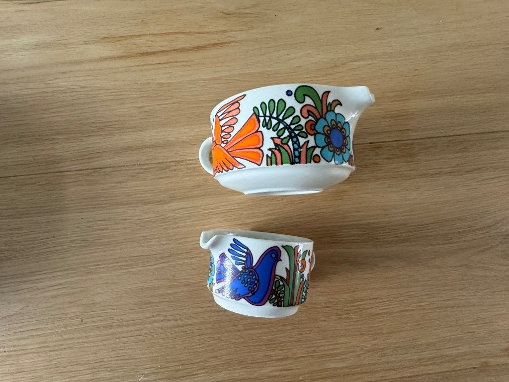 2 melkkannetjes - Villeroy & Boch - Acapulco vintage, Huis en Inrichting, Keuken | Servies, Gebruikt, Ophalen of Verzenden, Overige stijlen