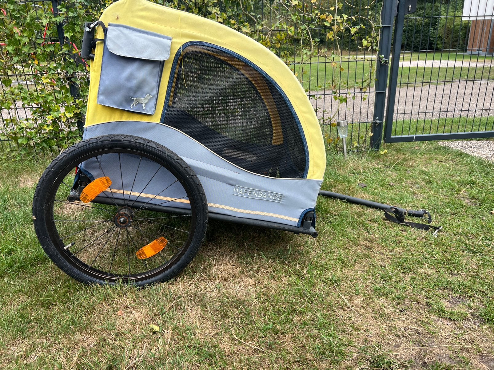 Hafenbande fietskar, Fietsen en Brommers, Ophalen, Gebruikt, Hondenkar, 20 tot 40 kg