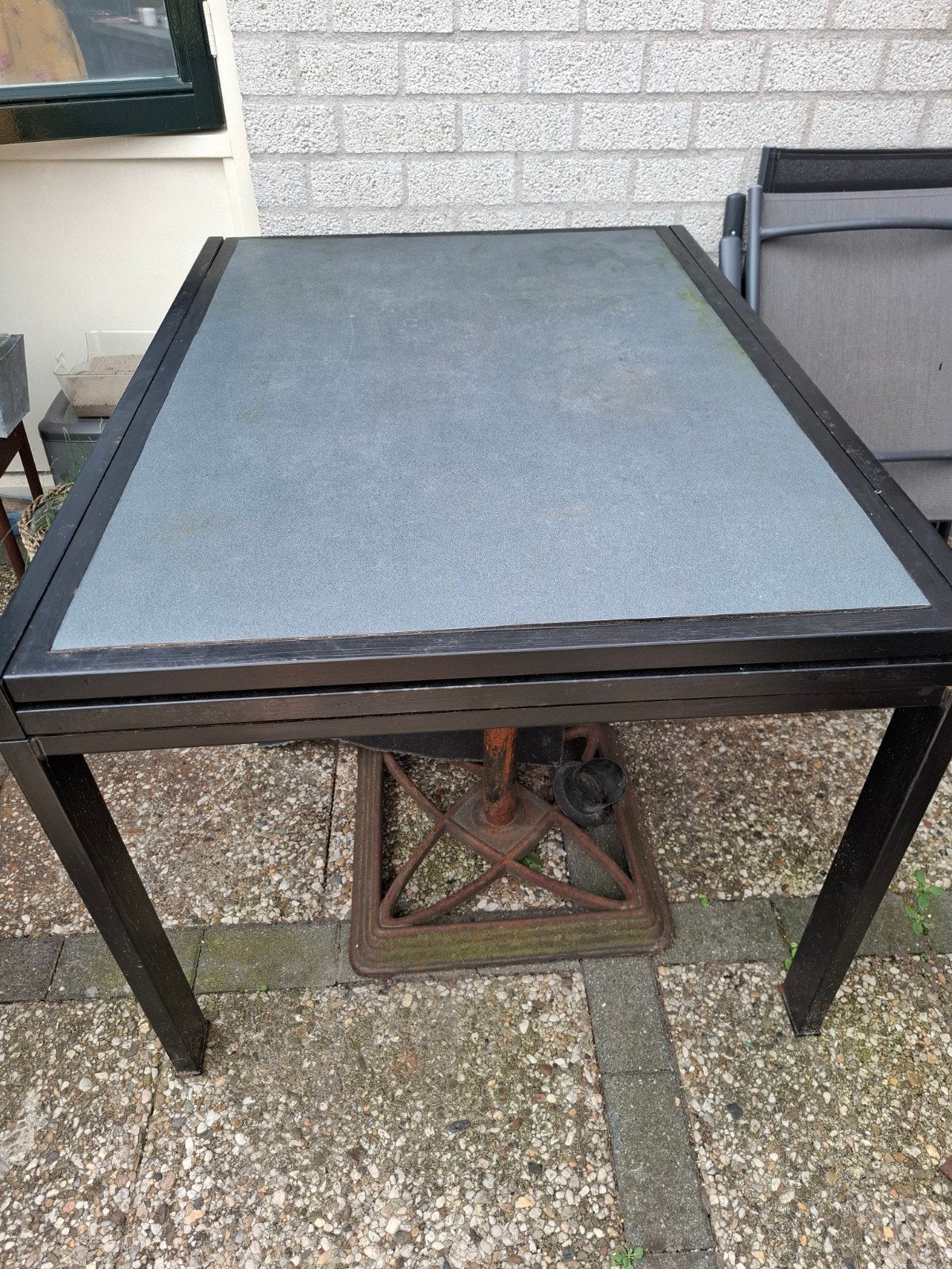 Uitschuiftafel, Ophalen, Gebruikt, Rechthoekig