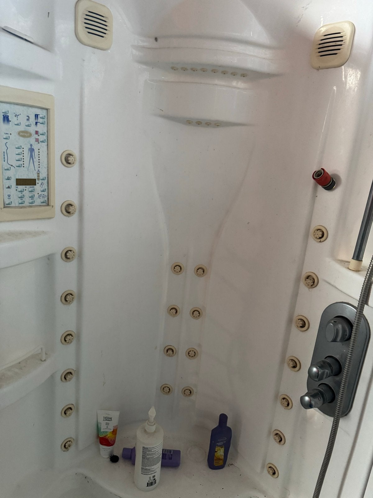 Douchecabine mobiel ideaal bij verbouwing, Ophalen, Gebruikt, Glas, Douche