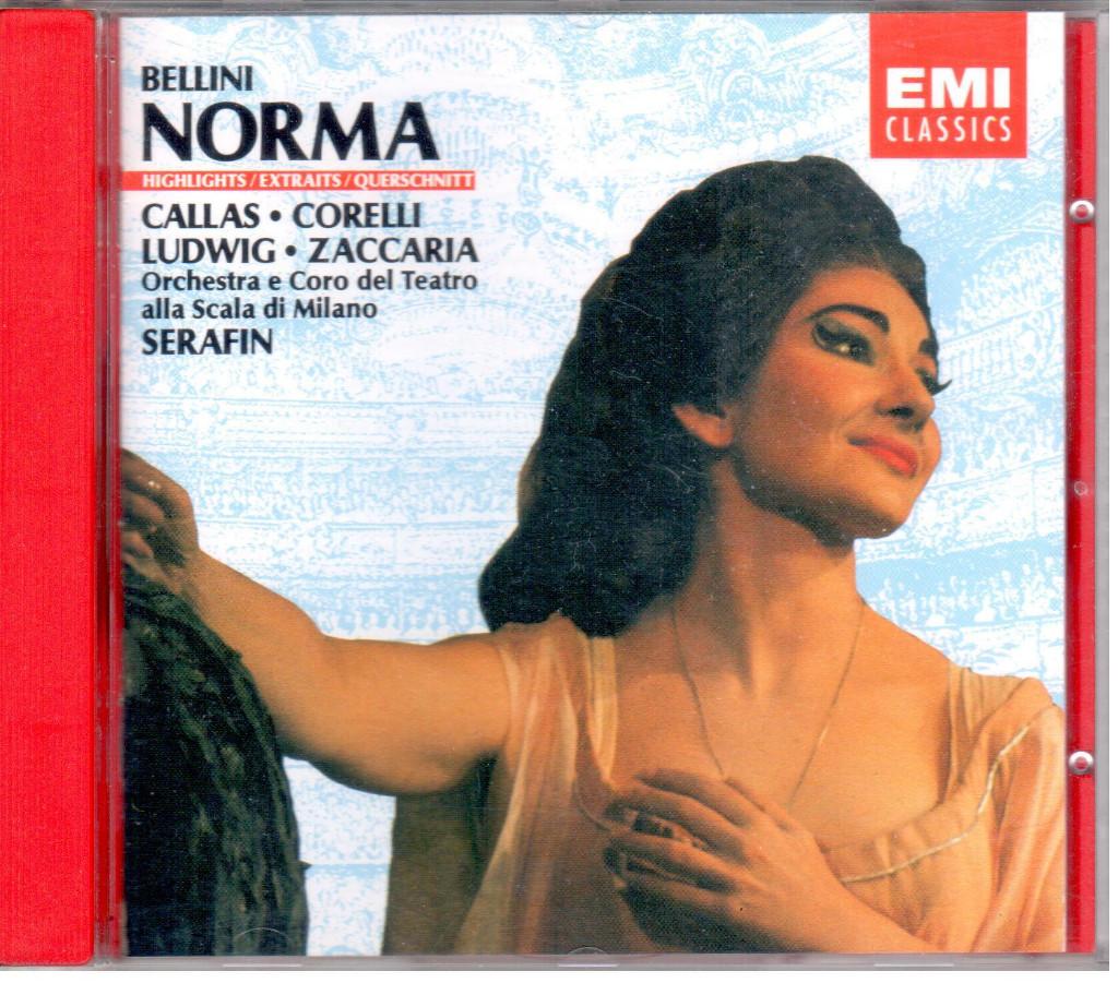 Bellini - Norma (Highlights), Ophalen of Verzenden, Classicisme, Zo goed als nieuw, Vocaal