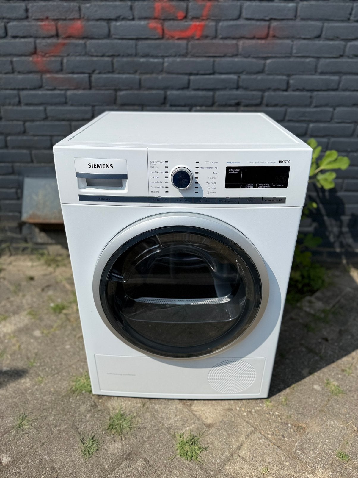 SIEMENS IQ700 ISENSORIC 9KG A++ WARMTEPOMP DROGER ZGAN!, Witgoed en Apparatuur, Wasdrogers, Overige typen, 8 tot 10 kg, Refurbished