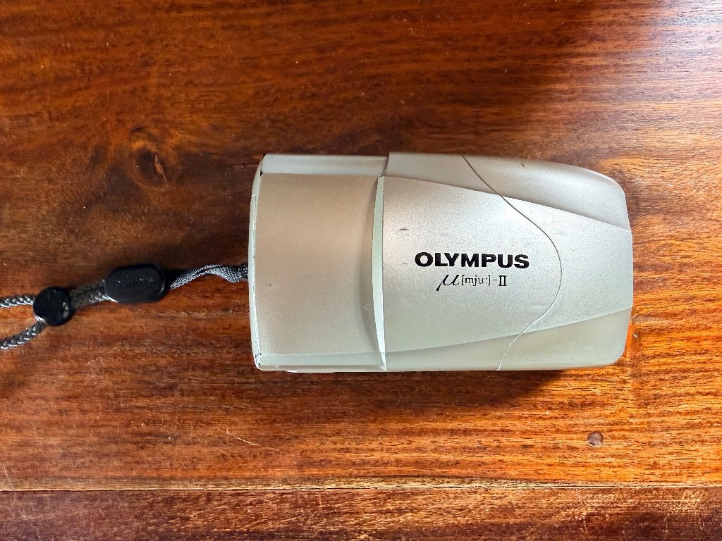 Olympus u(mju)II, Ophalen of Verzenden, Gebruikt, Compact, Olympus