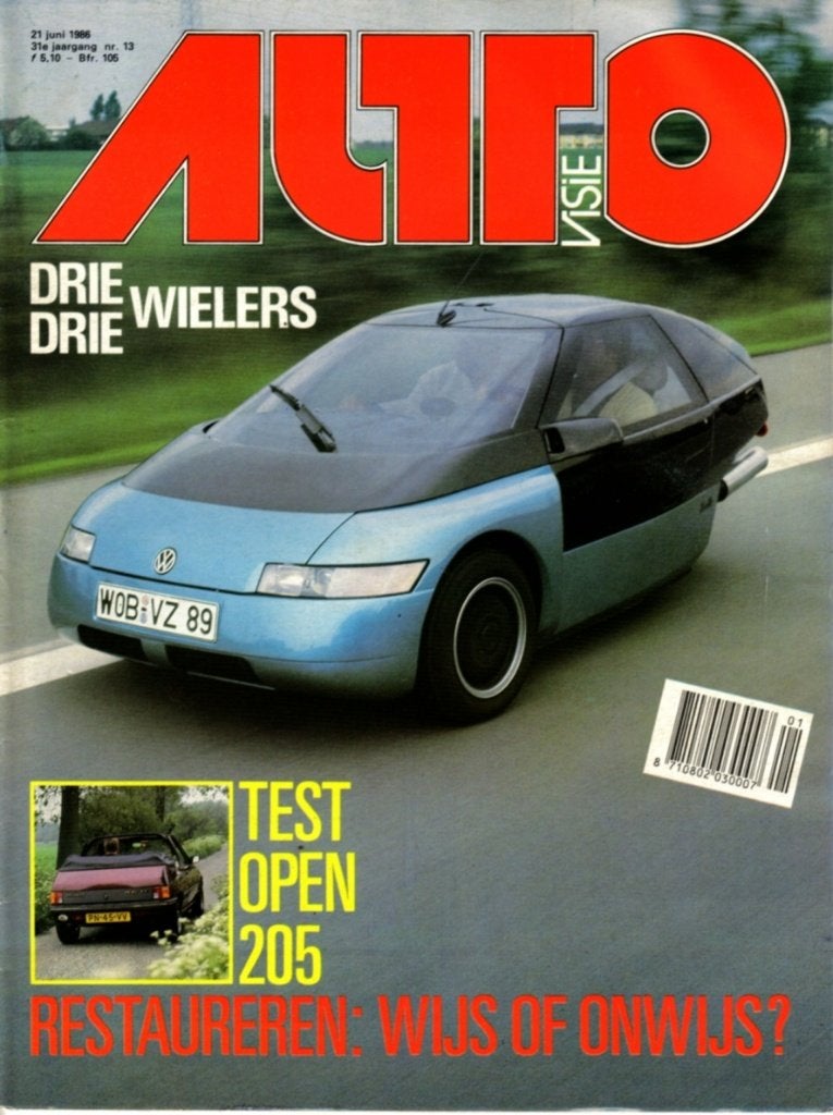 Autovisie test Peugeot 205 CT Cabrio 1986, Ophalen of Verzenden, Gelezen, Peugeot