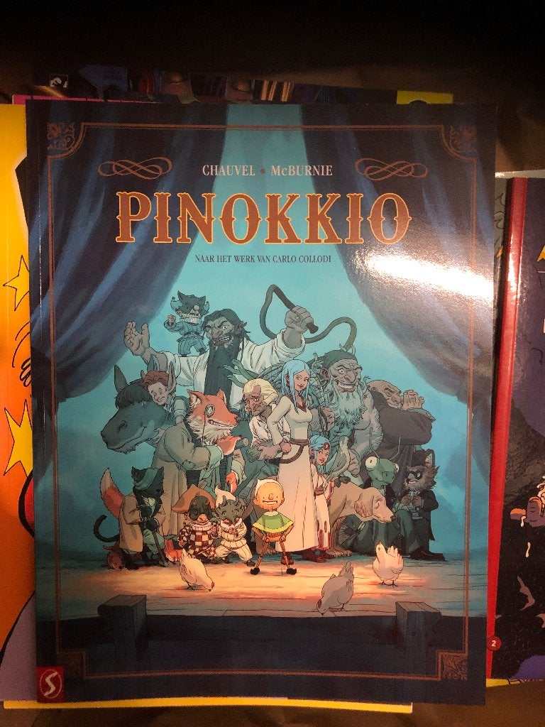 Pinokkio chauvel bla, Eén stripboek, Ophalen of Verzenden, Zo goed als nieuw