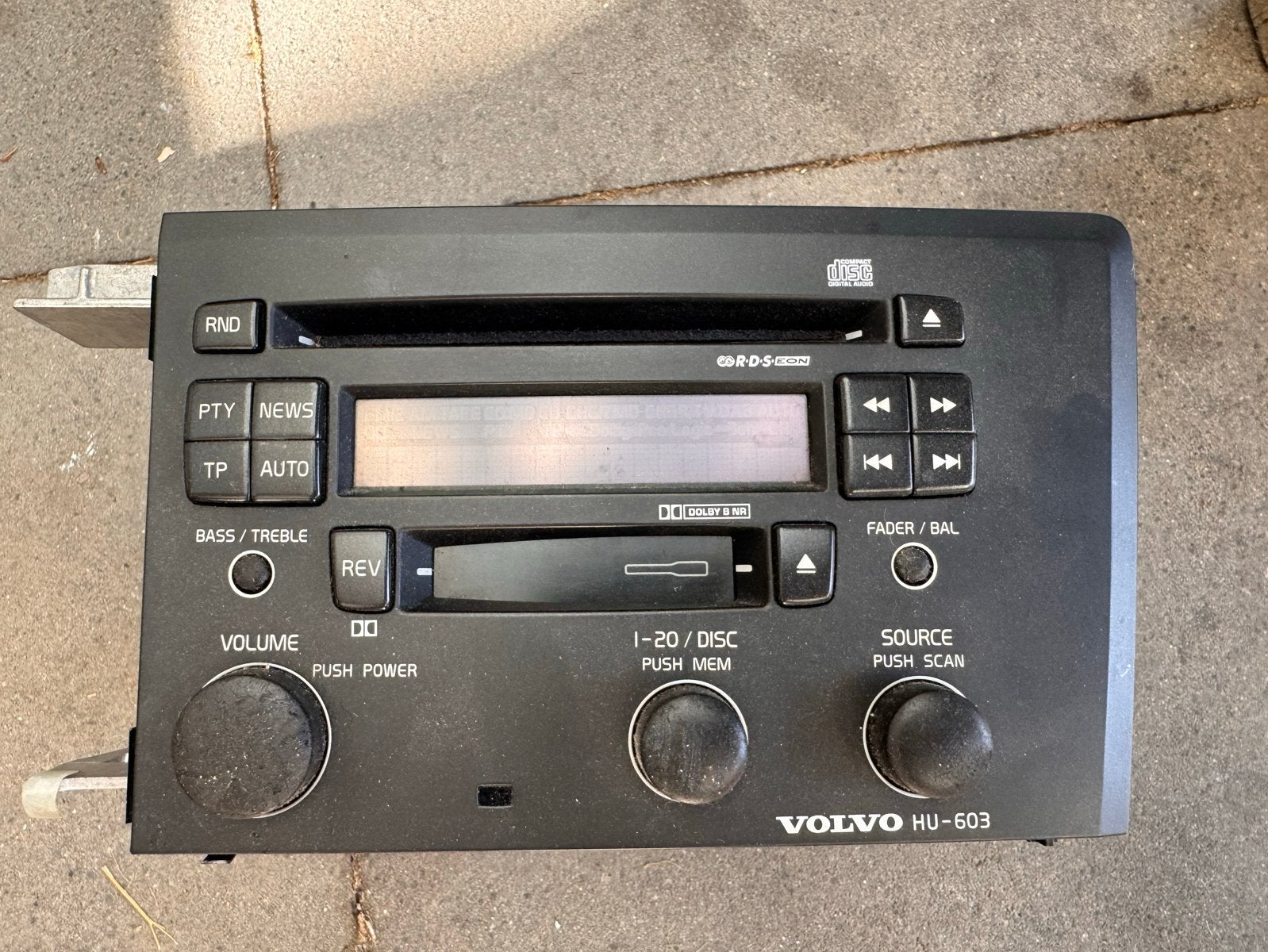 Volvo HU-603 Autoradio CD-speler, Auto diversen, Autoradio's, Ophalen of Verzenden, Gebruikt