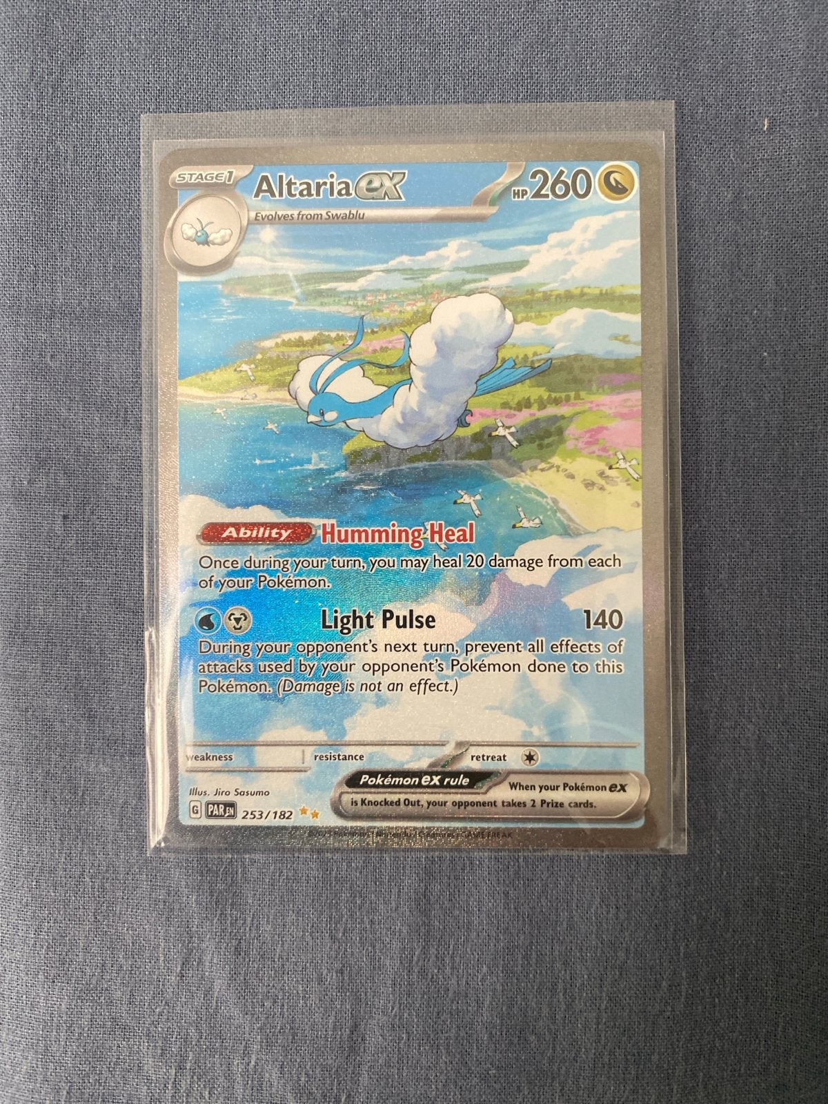 Altaria ex 253/182 - Pokémon kaart, Hobby en Vrije tijd, Verzamelkaartspellen | Pokémon, Ophalen of Verzenden, Zo goed als nieuw