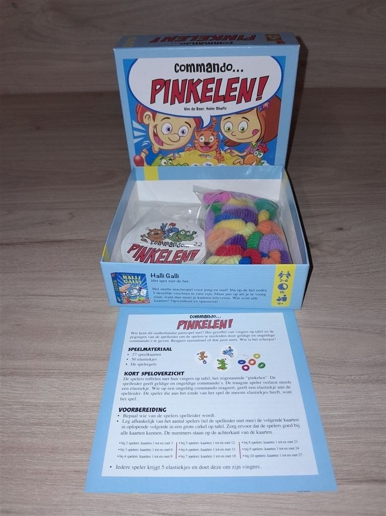 commando pinkelen - 999 games - s4863, Verzenden, Zo goed als nieuw