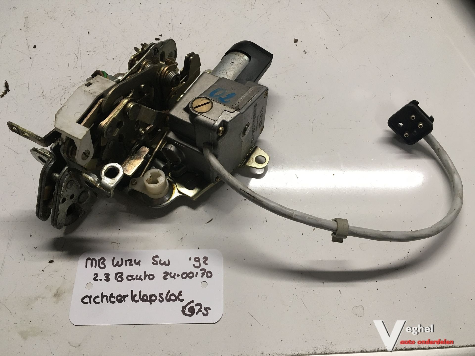 Mercedes W124 Station 2.3 Automaat 1992 Slotmechaniek achter, Gebruikt, -, -, Ophalen of Verzenden