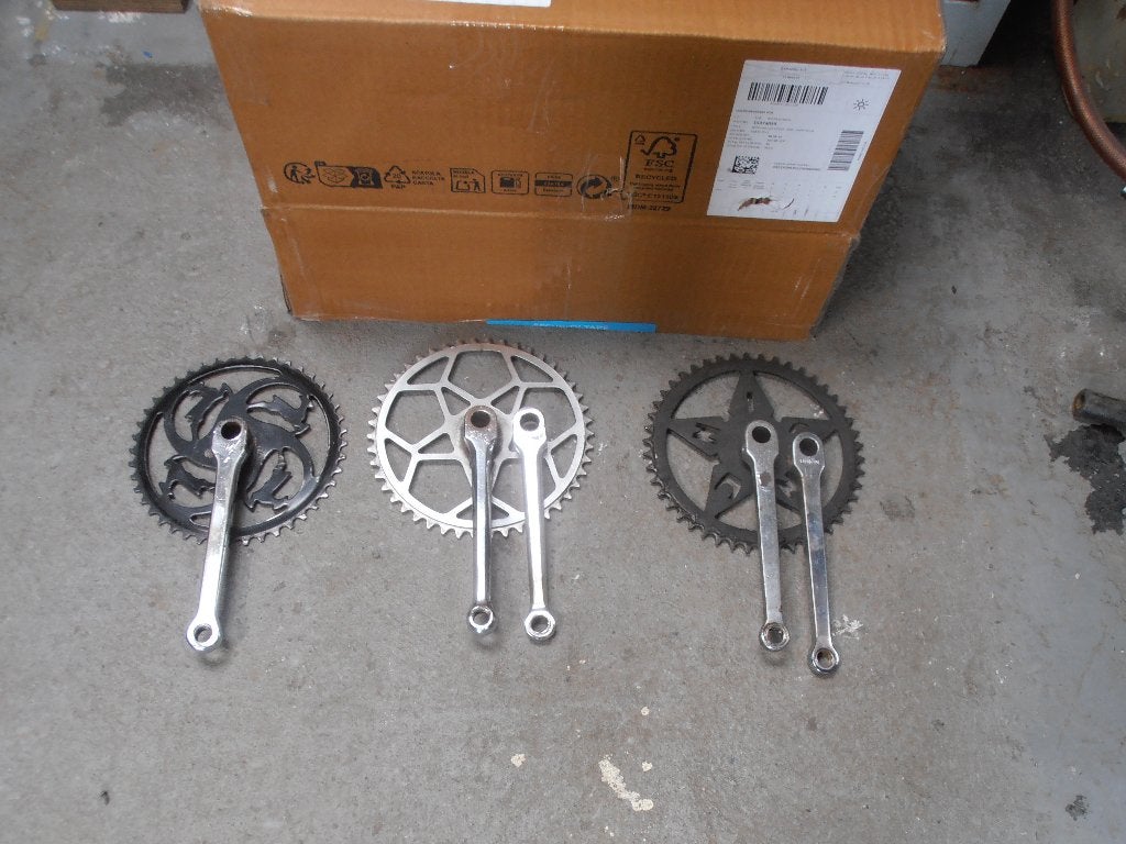 Gazelle - Poenix - Union, Ophalen of Verzenden, Gebruikt, Oldtimerfiets, Crankstel of Pedalen