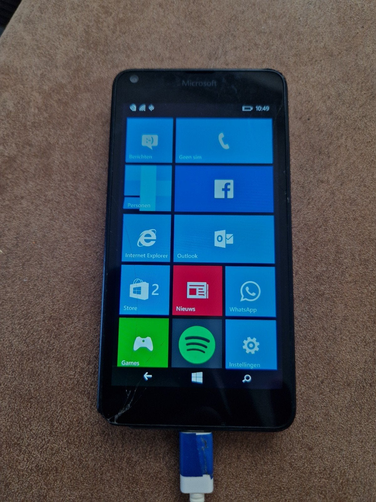 Microsoft Lumia 535, Gebruikt, 3 tot 6 megapixel, Ophalen of Verzenden, Klassiek of Candybar