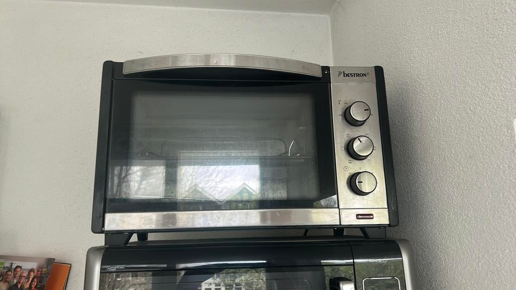 Elektrische oven, Witgoed en Apparatuur, Ophalen, Zo goed als nieuw, Minder dan 45 cm