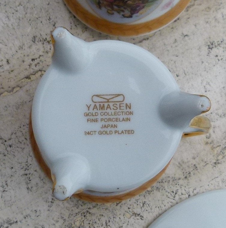 Yamasen Gold Collection 3 x Super Mokka / Espresso K + S, Ophalen of Verzenden, Nieuw, Porselein, Kop(pen) en/of Schotel(s)