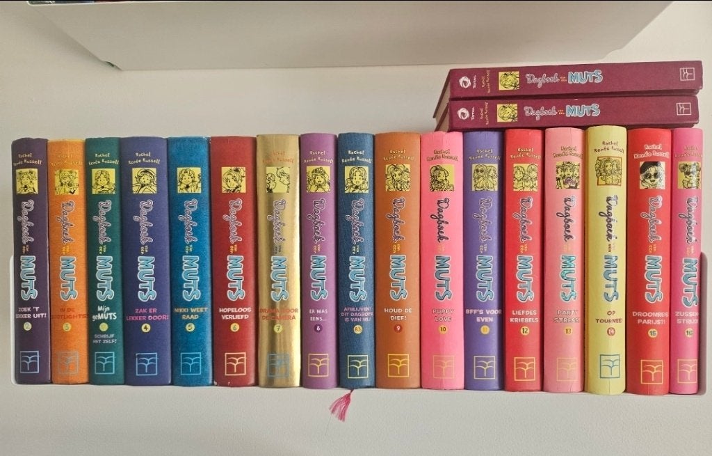 Complete serie Dagboek van een Muts, Boeken, Ophalen of Verzenden, Gelezen, Rachel Renée Russell, Fictie