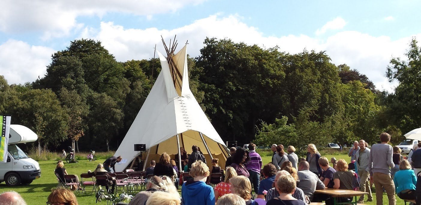 tipi huren of kopen nieuw en gebruikt uit eigen atelier, Caravans en Kamperen, Tenten, Ophalen of Verzenden