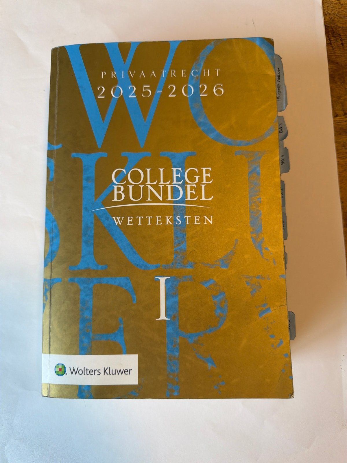 Collegebundel Wetsteksten Privaatrecht 2025-2026, Boeken, Studieboeken en Cursussen, Ophalen of Verzenden, Gamma, Zo goed als nieuw