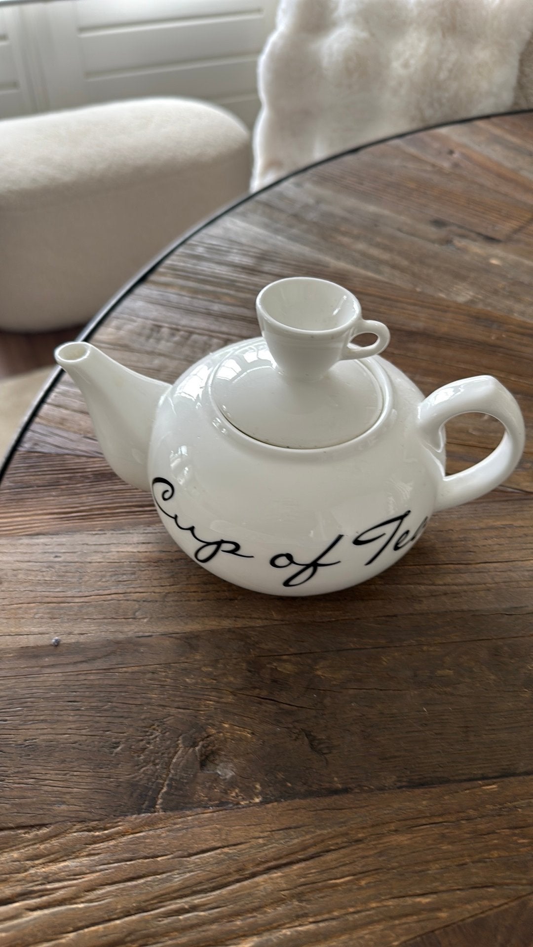 Riviera maison theepot, Ophalen, Zo goed als nieuw, Overige stijlen, Overige typen