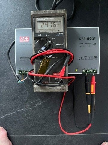 voeding 24 volt, Ophalen of Verzenden, Zo goed als nieuw
