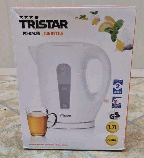 Tristar PD-8742W Jug Kettle - Nieuw in verpakking, Ophalen of Verzenden