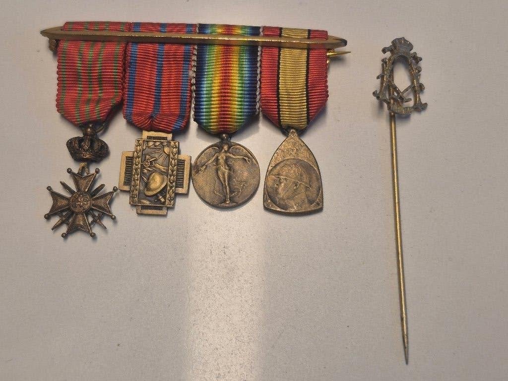 WW1 EN WW2 BELGIE MEDAILS, Verzenden, Landmacht, Overige gebieden