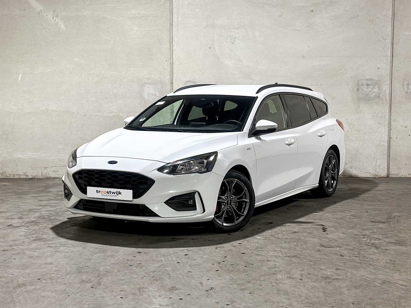 Ford Focus Wagon 1.0 EcoBoost Hybrid ST Line X Business 122p, Auto's, Ford, Gebruikt, Euro 6, Overige brandstoffen, Wit