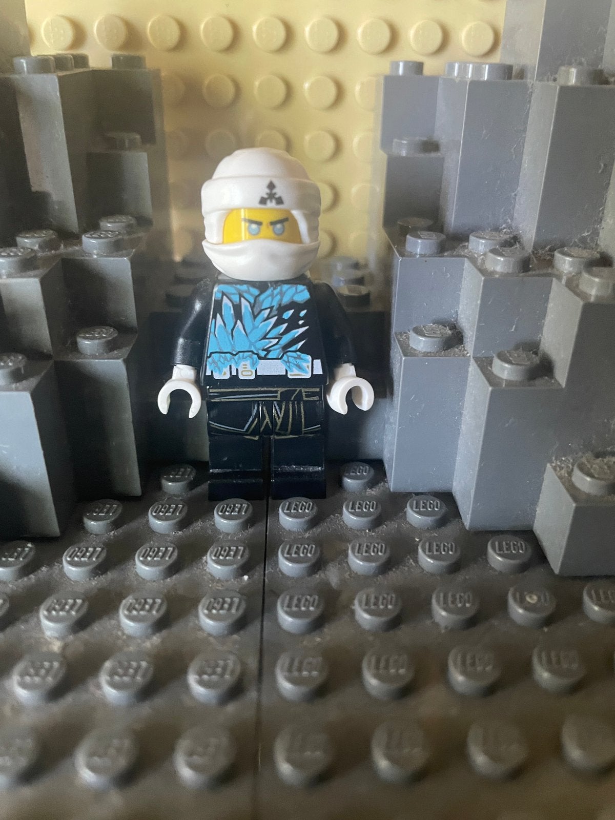 Lego ninjago zane sons of garmadon spinner minifiguur, Kinderen en Baby's, Speelgoed | Duplo en Lego, Ophalen of Verzenden, Zo goed als nieuw