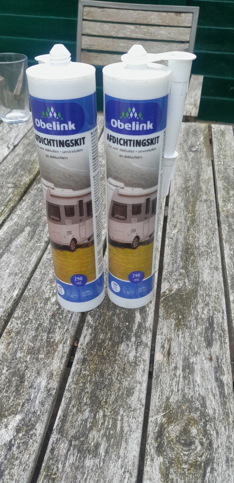 afdichtingskit voor camper/caravan 2x, Minder dan 5 liter, Ophalen, Nieuw, Wit