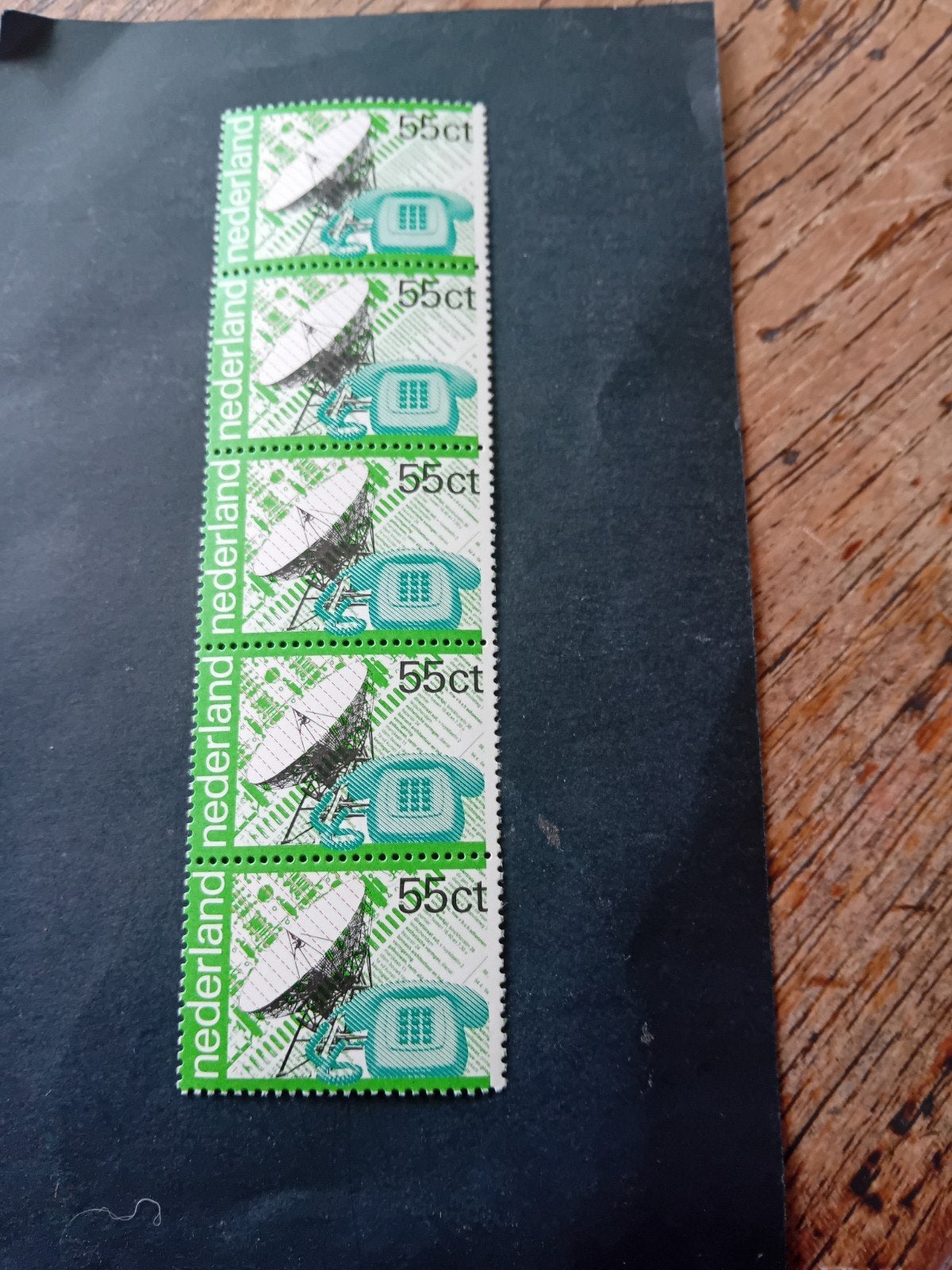 Nederlandse postzegels 55ct - Satelliet en telefoon, Ophalen of Verzenden, Na 1940, Postfris