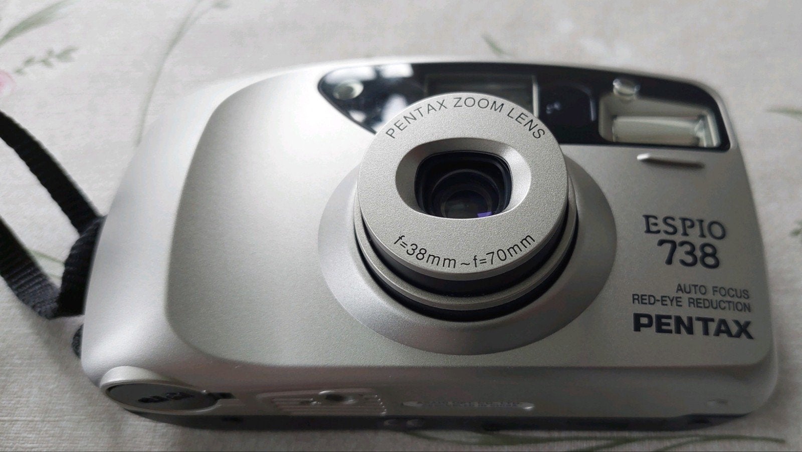 Pentax ESPIO Compact Camera, Analoog Film en Tasje, Ophalen of Verzenden, Zo goed als nieuw, Compact, Pentax