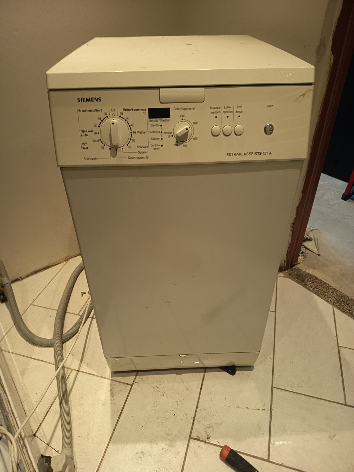 Siemens Bovenlader Wasmachine - WXTS131ANL, Ophalen
