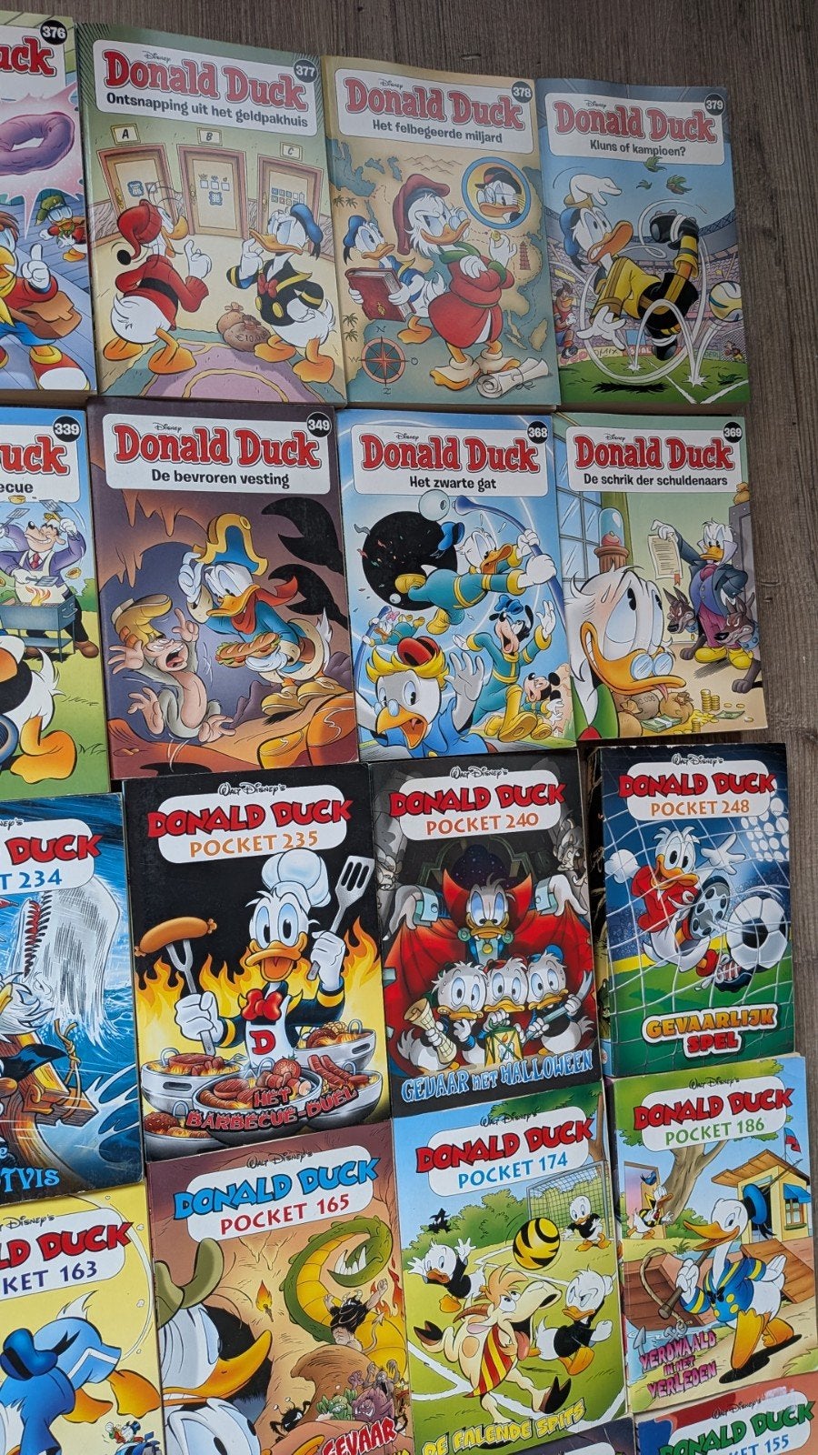 Grote collectie Donald Duck stripboeken en pockets, Boeken, Meerdere stripboeken, Ophalen of Verzenden, Gelezen, Walt Disney