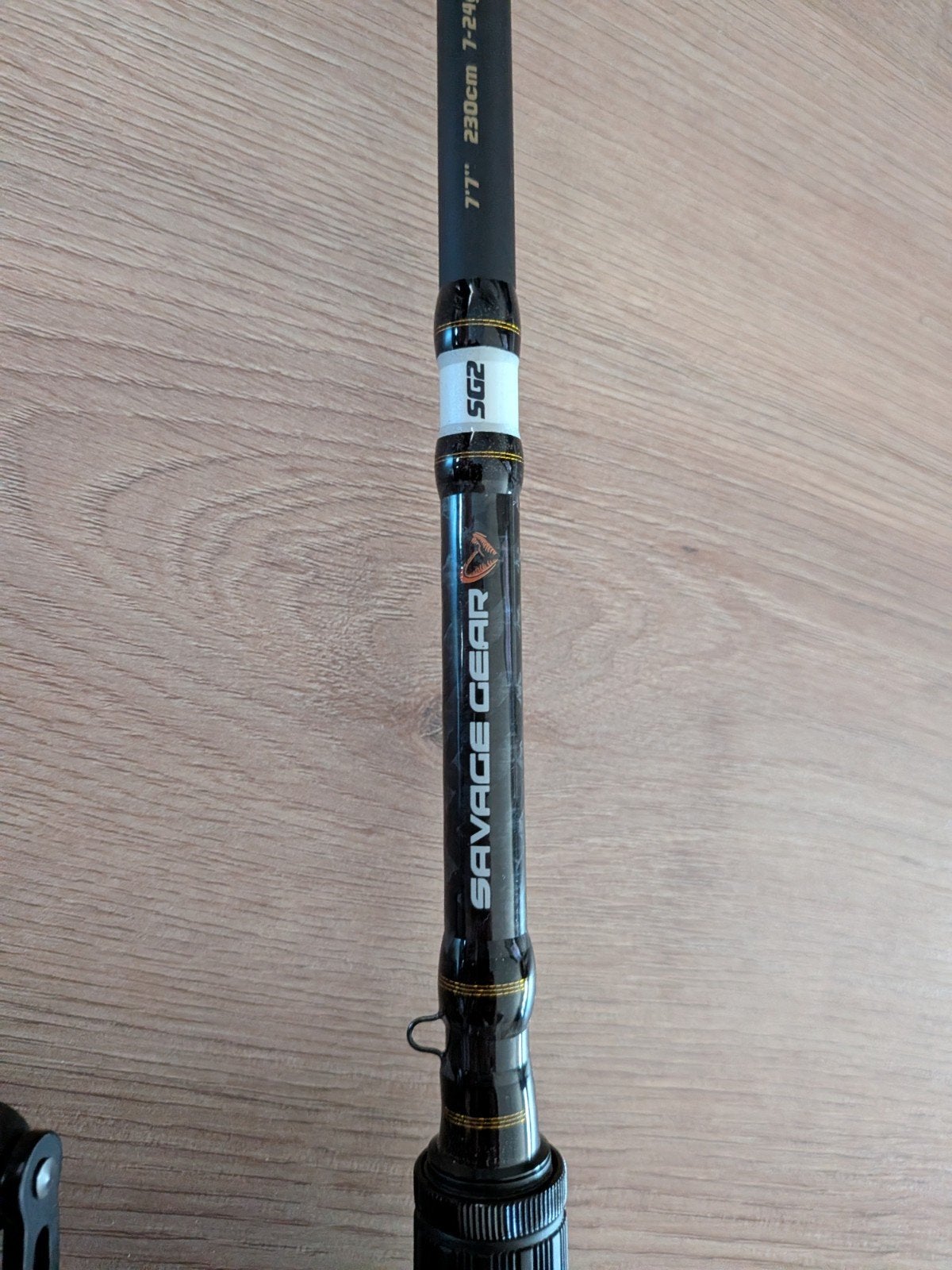 Savage Gear SG2 Crank & VIB Specialist Trigger 230cm 7-24g, Watersport en Boten, Ophalen, Zo goed als nieuw, Molen
