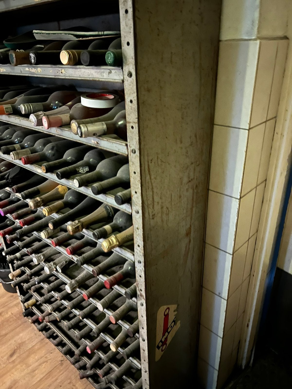 Vintage oude industrie kast, Ophalen, Gebruikt, Vintage