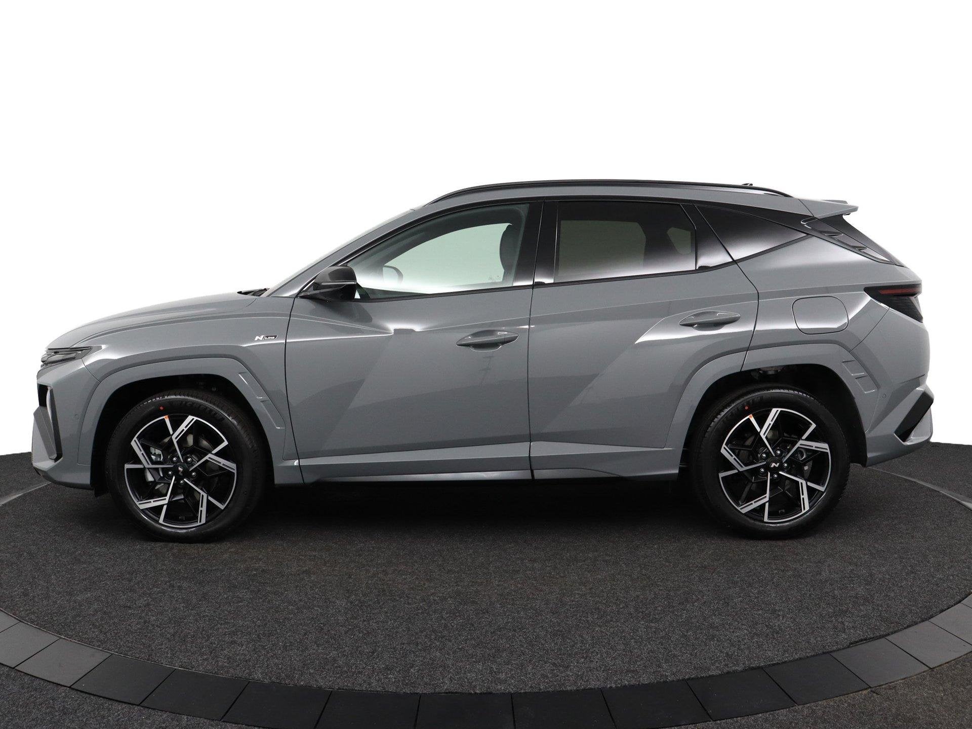 Hyundai Tucson 1.6 T-GDI HEV N Line | Uit Voorraad Leverbaar, Auto's, 238 pk, Euro 6, 4 cilinders, Bedrijf