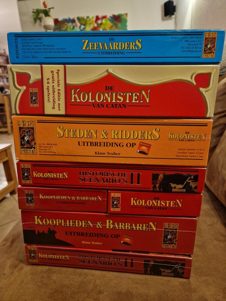 Kolonisten van Catan: Diverse Versies & Uitbreidingen, Ophalen of Verzenden