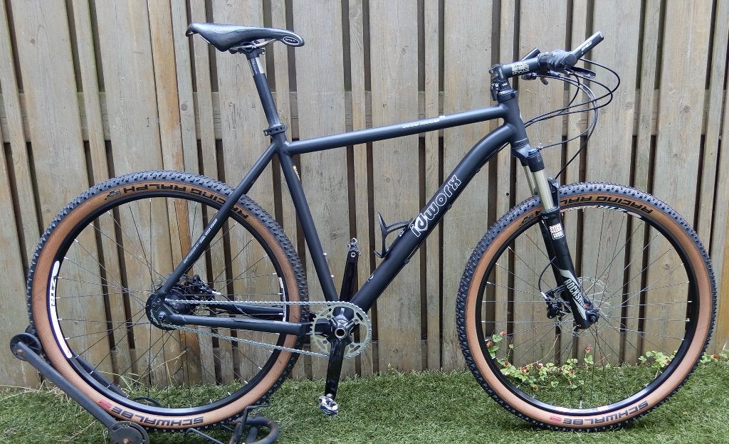 IDWORX ROCKNROHLER Rohloff (XL) Schijfremmen ZGAN!!, Ophalen, 24 inch of meer, IDWORX ROCKNROHLER, Aluminium