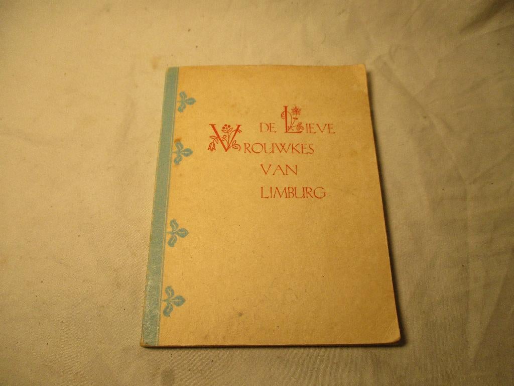 boekje de lieve vrouwkes van Limburg, Ophalen of Verzenden