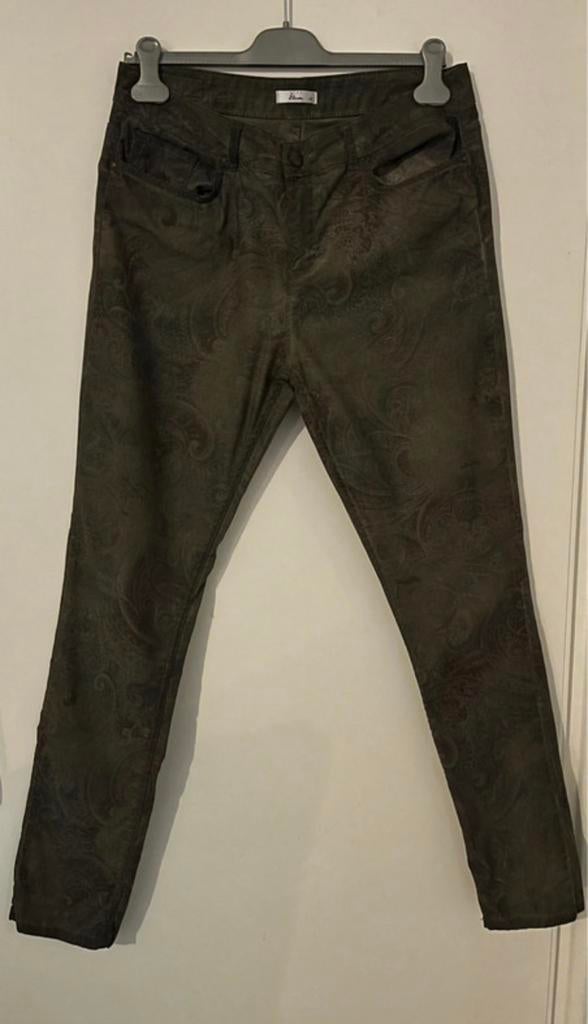Miss Etam paisley brokaat stretch jeans – maat 42, Ophalen of Verzenden, Zo goed als nieuw, Overige kleuren, W33 - W36 (confectie 42/44)